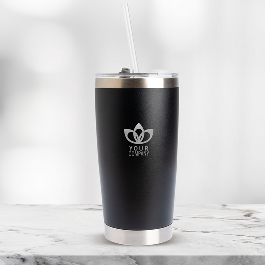 20oz. Travel Mug with Straw